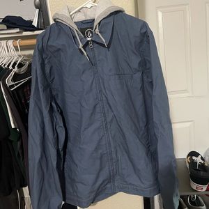 Mens Volcom Hooded Jacket